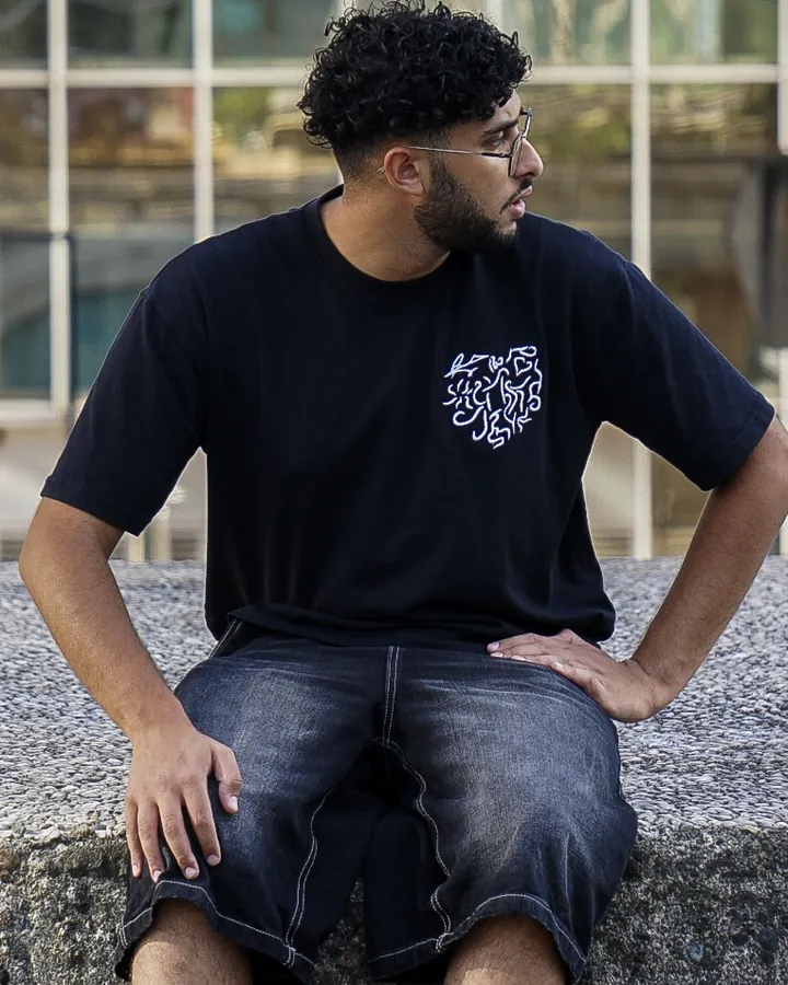T-shirt ARCHIVE 001 PHÆNOMENON porté de face